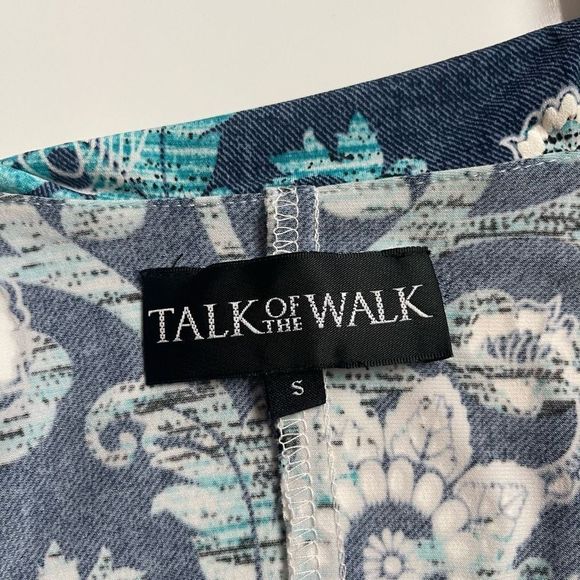 Talk of the Walk NWOT Mini Floral Open Shoulder Stretch Dress Sz S - Picture 7 of 10